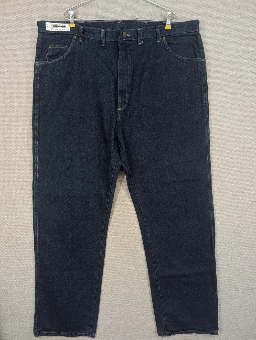 Wrangler Blue Jeans Size 44 x 32 Straight Read Ad -0826i80